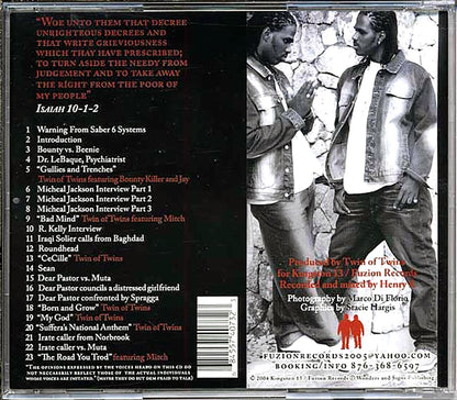 Twin Of Twins - Crucifiction Of The Ghetto: Stir It Up Volume 5 (23 tracks) Music CD