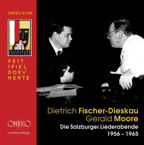 the album cover for DIETRICH FISCHER-DIESKAU - Salzburger Liederabende 1956-1965