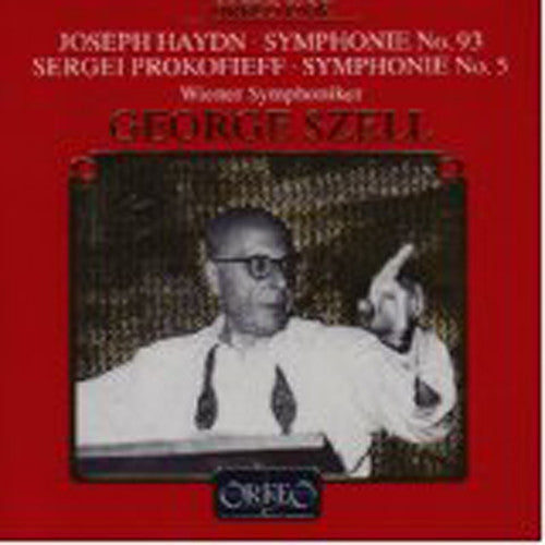 the album cover for GEORGE SZELL - Symphony 93 / Symphony 5