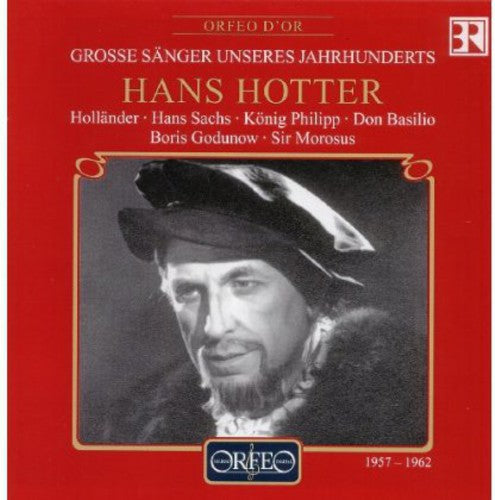 the album cover for HANS HOTTER - Hollander / Hans Sachs / King Phillip