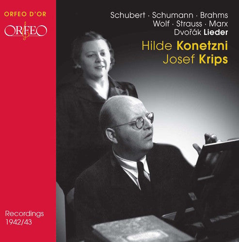 Schubert / Schumann / Wolf / Konetzni / Krips - Lieder - Music CD