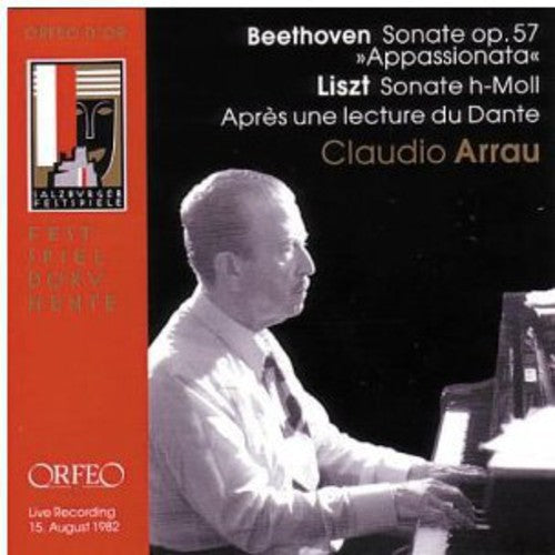 Liszt / Beethoven / Arrau - Piano Sonatas - Music CD