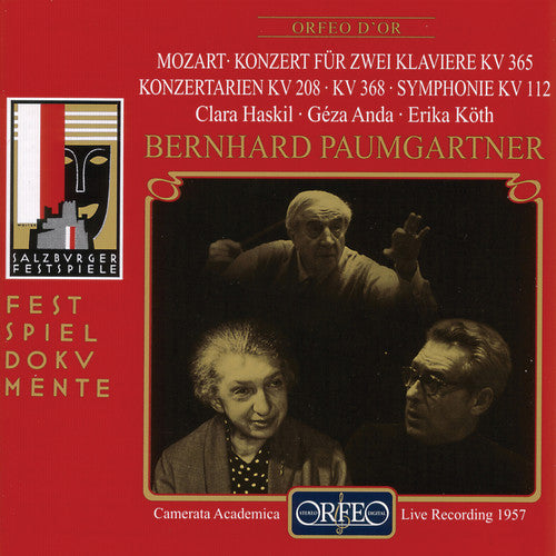 the album cover for Geza Anda - Overture / Concerto / Symphony 13 F Major