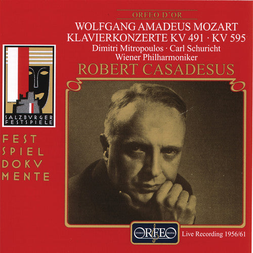Mozart / Casadesus / Mitropoulos / Schurcht - Piano Concertos K 491 K 595 - Music CD