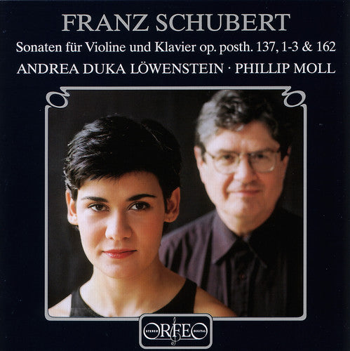 Schubert / Lowenstein / Moll - Sonatas For Violin & Piano - Music CD