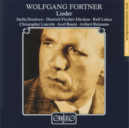 the album cover for Fortner / Lukas / Lincoln / Doufexis / Reimann - Lieder: Shakespeare-Songs & Widmungen