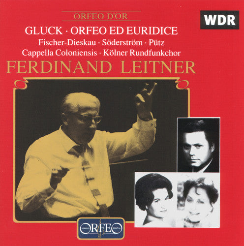the album cover for Ferdinand Leitner - Orfeo Ed Euridice