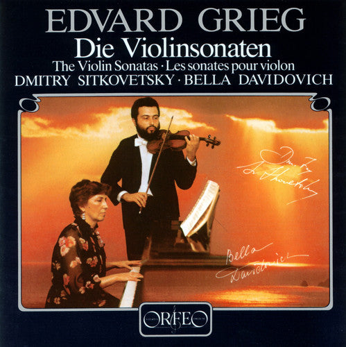 Grieg (dmitry Sitkovetsky) - Sonatas For Violin & Piano - Music CD