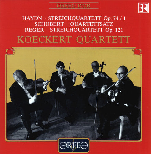 Haydn / Schubert / Reger / Koeckert Quartett - Streich Quartett Op. 20/3/ Streich Quartett No. 2 - Music CD