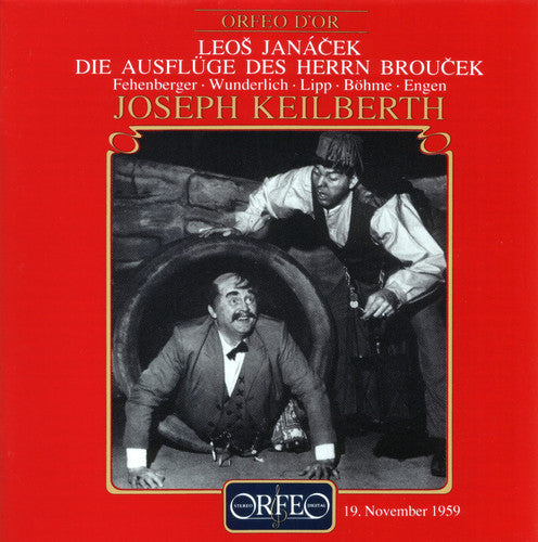 the album cover for Joseph Keilberth - Excursions of Mr Broucek
