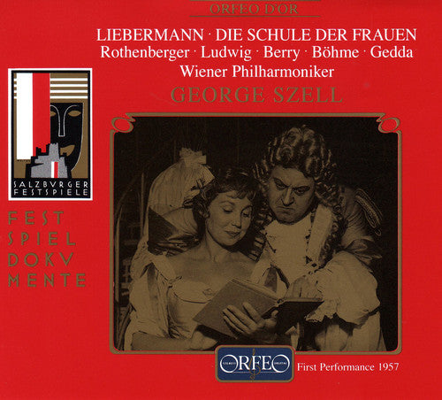 Liebermann / Szell / Vienna Philharmonic Orchestra - Die Schule Der Frauen - Music CD