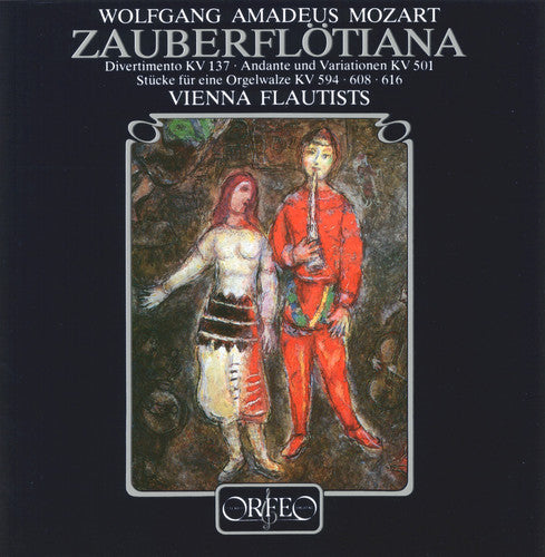 the album cover for Vienna Flautists - Zauberfoltiana