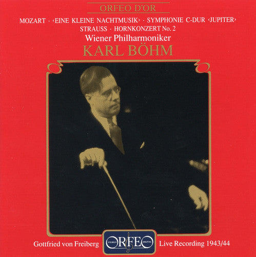 Mozart / Strauss / Wiener Philharmoniker / Bohm - Eine Kleine Nachtmusik / Sym. C-dur Jupiter - Music CD