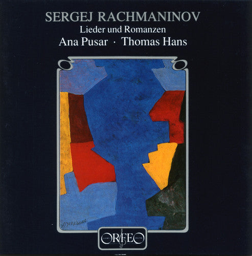 Rachmaninov / Pusar / Hans - Lieder Und Romanzen - Music CD