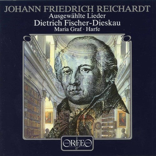 the album cover for DIETRICH FISCHER-DIESKAU - Lieder
