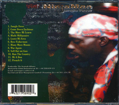Ninjaman - Jungle Fever Music CD