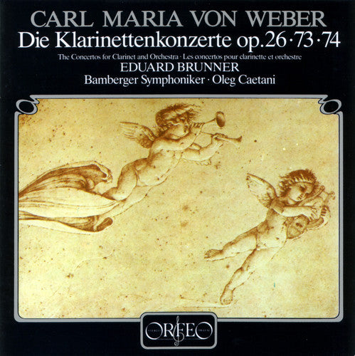 Weber (brunner/caetani) - Clarinet Concertos - Music CD