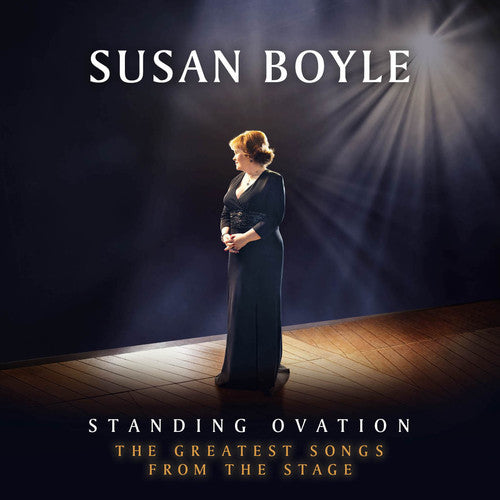 the album cover for Susan Boyle - Standing Ovation: The Greatest Songs From The Stage
