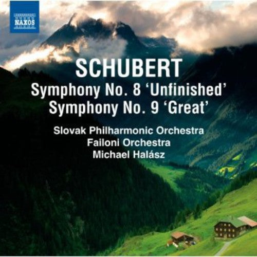 Schubert / Slovak Philharmonic Orch / Halasz - Symphonies Nos 8 & 9 - Music CD