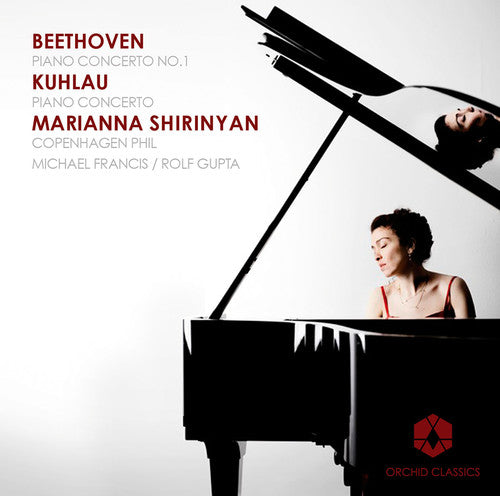 the album cover for Marianna Shirinyan - Piano Concertos