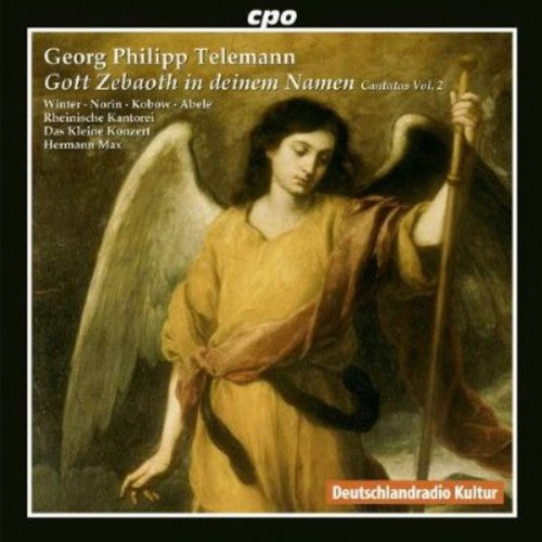 the album cover for Hermann Max - Three Cantatas