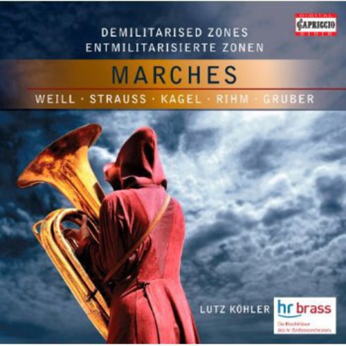 the album cover for Hr Brass - Demilitarised Zones: Marches