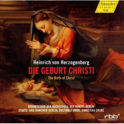 the album cover for Christian Grube - Die Geburt Christi