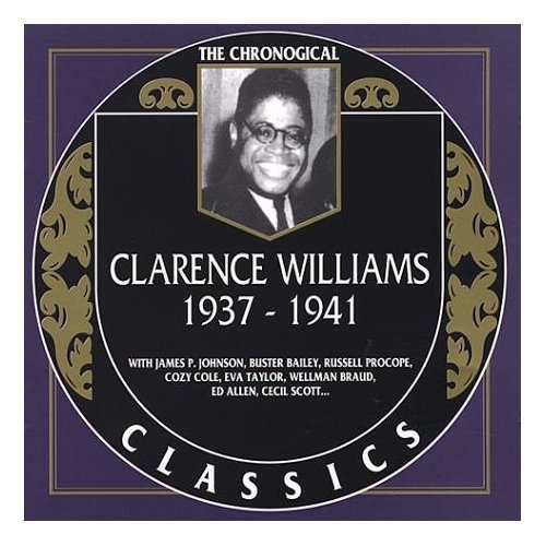 the album cover for Clarence Williams - 1937-1941