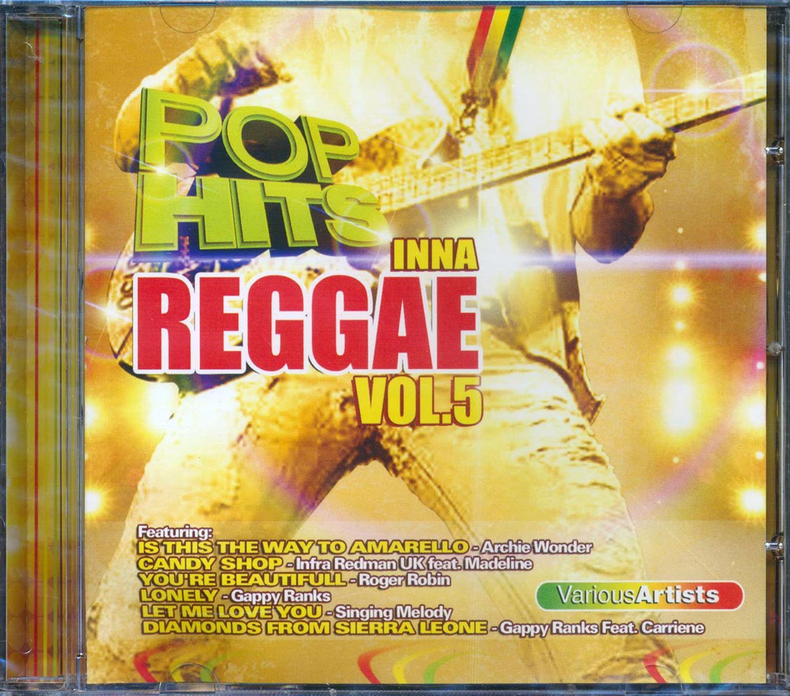 Gappy Ranks, Roger Robin, Ambelique, Etc. - Pop Hits Inna Reggae Volume 5 (20 tracks) Music CD