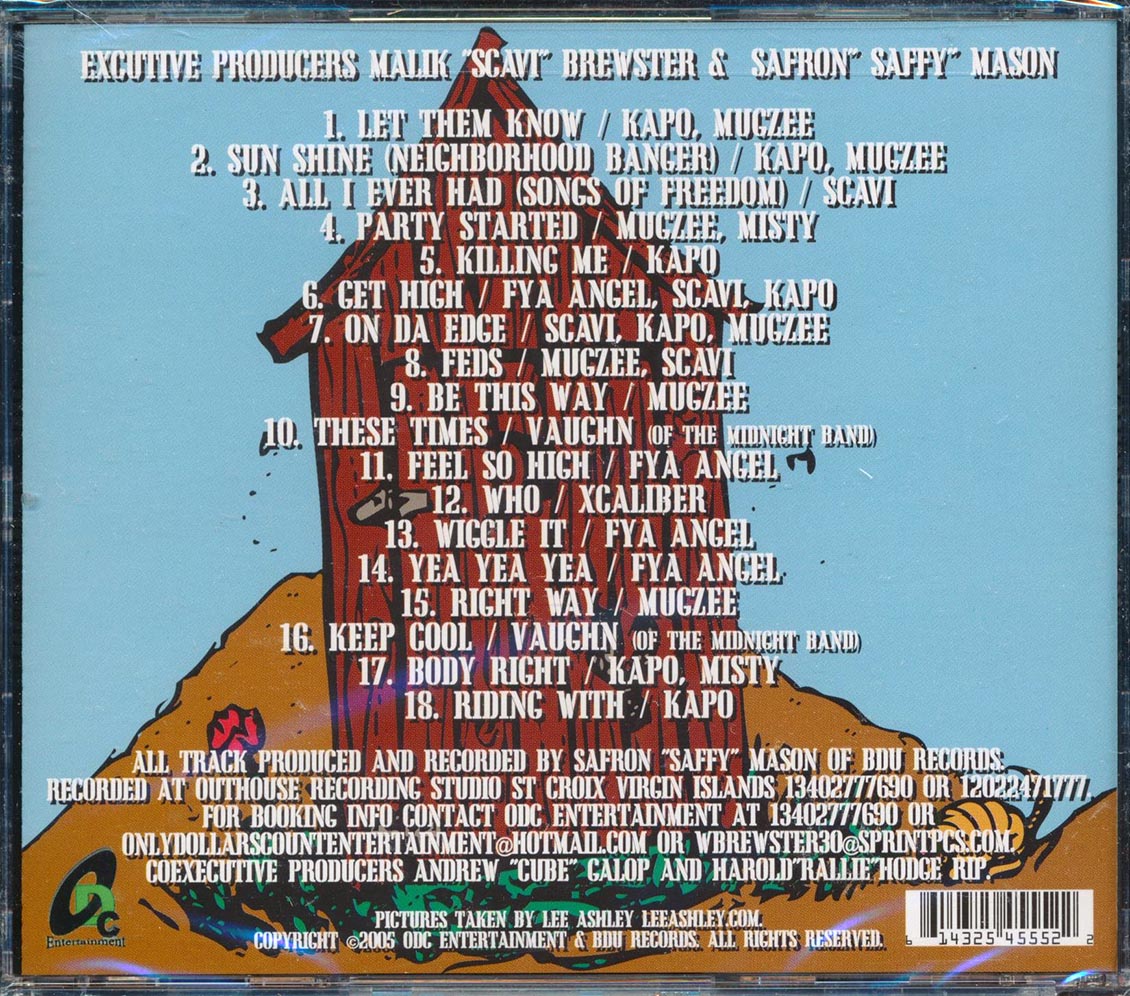 Vaughn Benjamin Fya Angel Misty Etc Outhouse Music CD