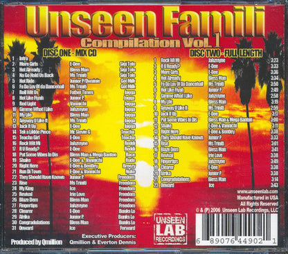 Various - Unseen Family Compilation Volume 1 (53 tracks) (2xCD) Music CD