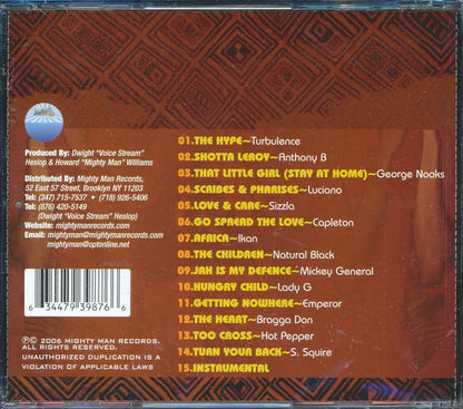 Anthony B, Sizzla, Capleton, Mikey General, Etc. - That Little Girl Rhythm Music CD