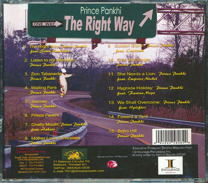 Prince Pankhi - The Right Way Music CD