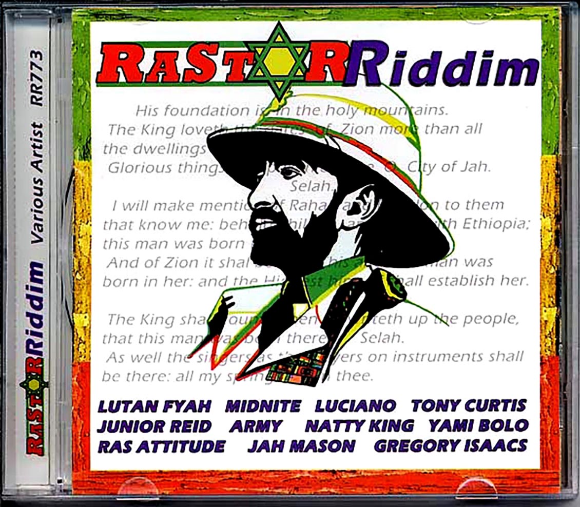 Midnite, Jr. Reid, Lutan Fyah, Luciano, Etc. - Rastar Riddim ('Welcome To Jamrock' Riddim) Music CD