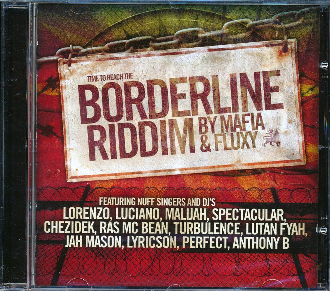 Lutan Fyah, Jah Mason, Anthony B, Etc. - Borderline Riddim (rhythm: "Borderline") Music CD