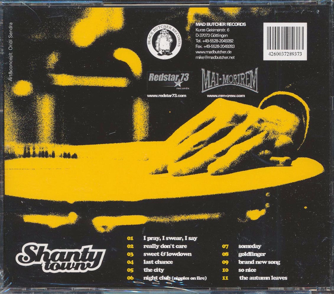 Shanty Town - One More Last Chance Music CD