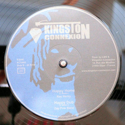 Pablo Paul - Don't Dope  /  Ras Henry - Happy Home; Zap Pow Band - Happy Dub 12" Vinyl Record
