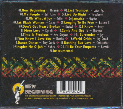 Lutan Fyah, Gyptian, Jah Mason, Iley Dread, Etc. - New Beginning (21 tracks) Music CD