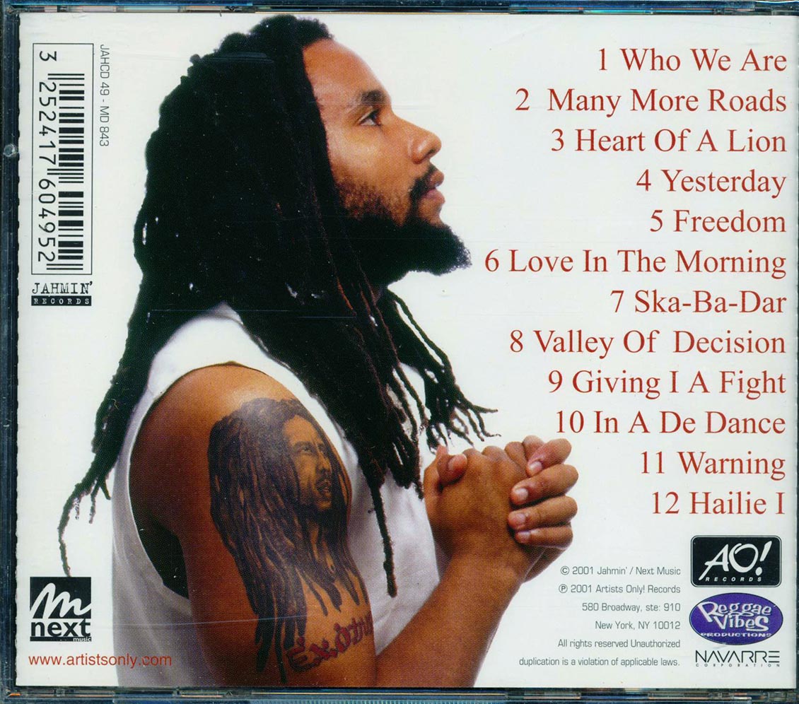 Kymani Marley Many More Roads Music CD