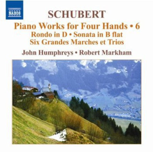 the album cover for John Humphreys - Piano Works for Four Hands 6