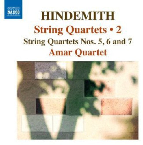 Hindemith / Amar Quartet - String Quartets Nos 5 & 6 & 7 - Music CD