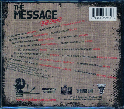 Mikey Jarrett, Luciano, Gyptian, Etc. - The Message Music CD