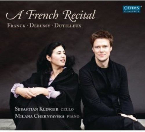 the album cover for Sebastian Klinger - French Recital
