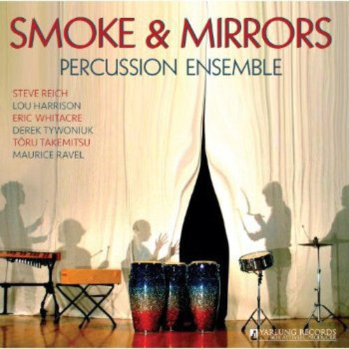the album cover for Smoke & Mirrors Percussion Ensemble - Smoke & Mirrors