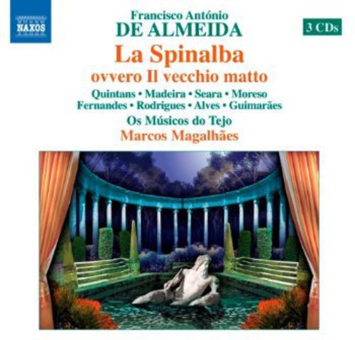 the album cover for Marcos Magalhaes - Spinalba Ovvero Il Vecchio Matto