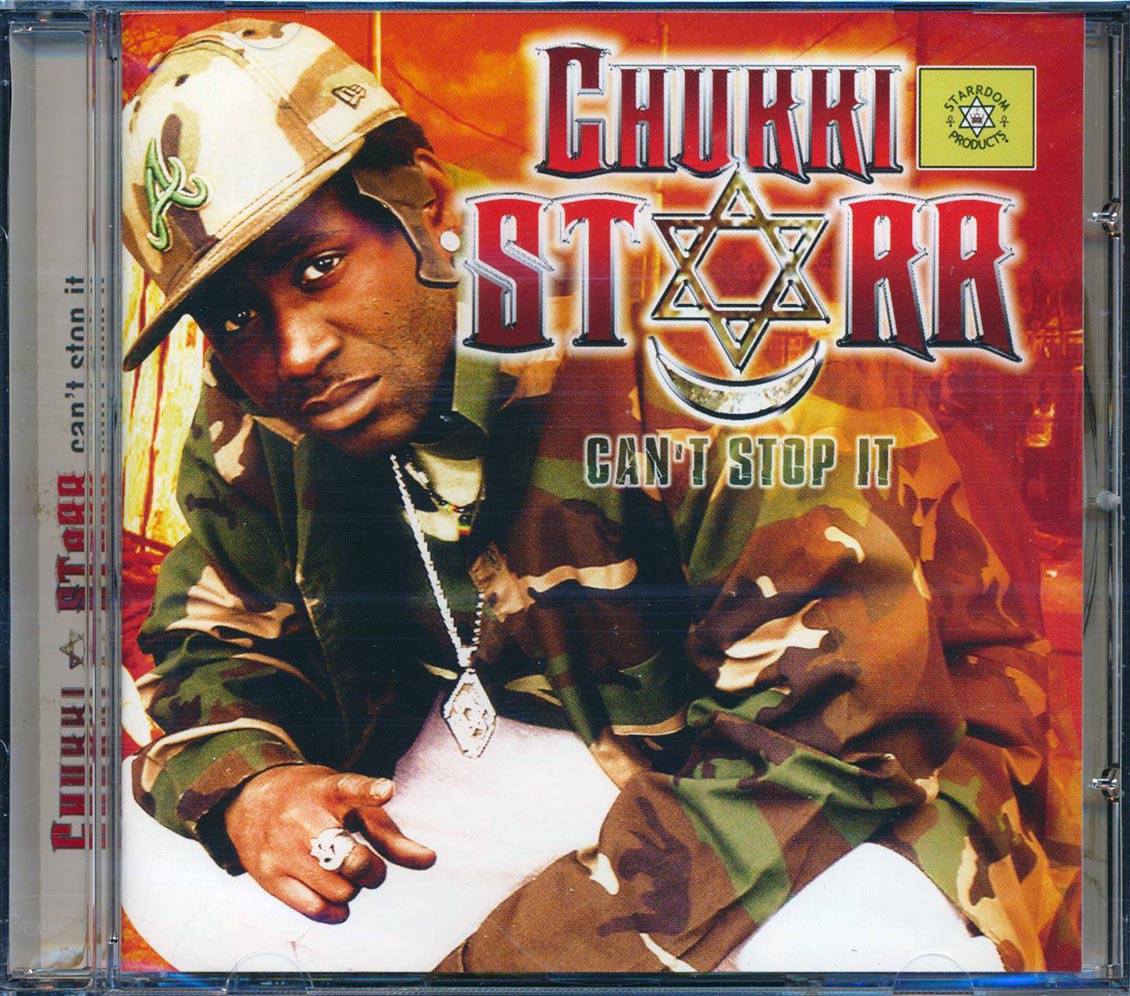Chukki Starr - Can't Stop It Music CD