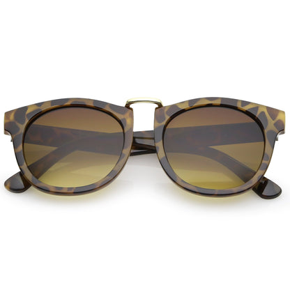 Retro Dapper Euro Horned Rim Sunglasses A741