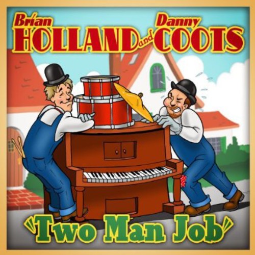 the album cover for Brian Holland - Two Man Job