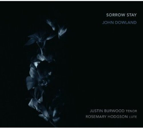 the album cover for J Dowland - Sorrow Stay Rosemary Hodgson/Justin Burwood