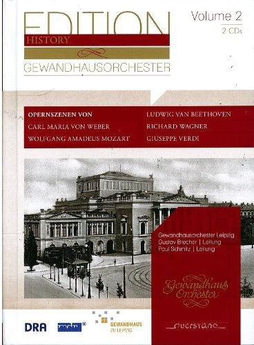 the album cover for Leipzig / Gewandhaus Orch Leipzig / Brecher - Edition Gewanshausorchester 2